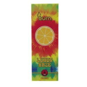 Burn Vape Cart 1G - Lemon Haze in HTFSE Sauce