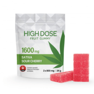 High Dose 1600 mg Extreme Strength Edibles